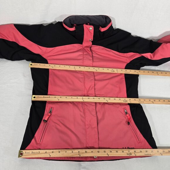 Vintage L.L.Bean Y2K Barbie INSULATION PRIMALOFT Winter Jacket Women Size M REG. - Picture 16 of 17